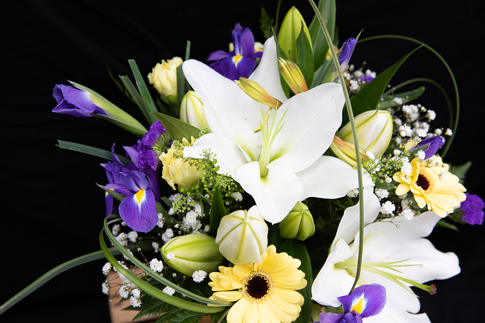 Lily and Iris Hand Tied - Image 2